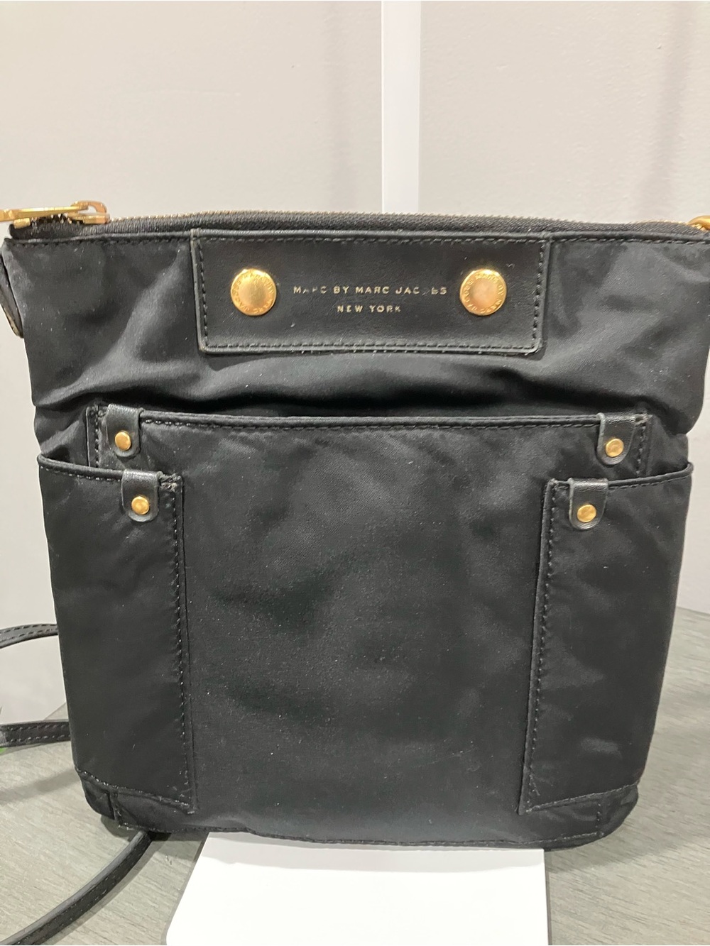 Marc by Marc Jacobs Black Nylon Crossbody Bag